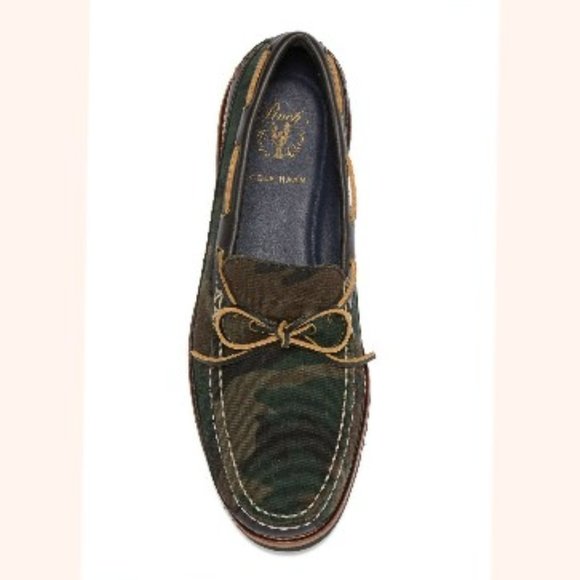 Cole Haan Men's Pinch Rugged Camp Camo Moccasins Loafers Size 8.5 - Picture 8 of 12